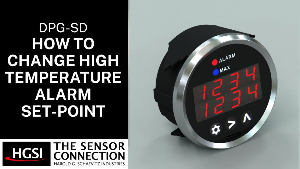 How to Change the Alarm Setpoint on the DPG-SD Series Digital Pyrometer Video Thumbnail