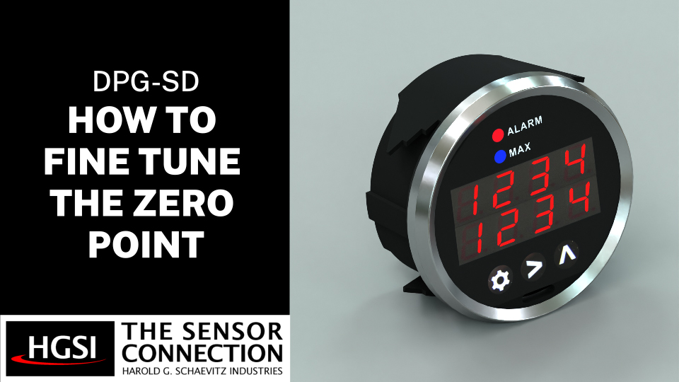 How to Fine Tune the Zero Point on the DPG-SD Series Digital Pyrometer Video Thumbnail