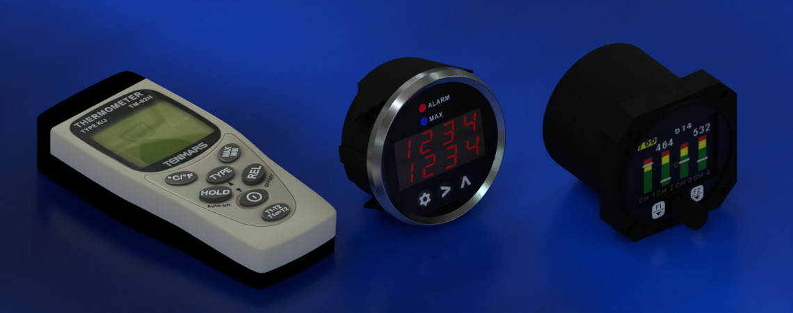 Multi Channel EGT Gauges