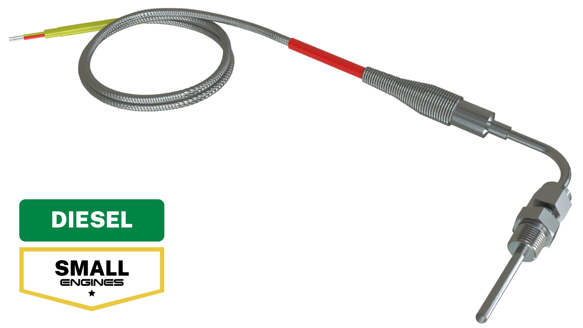 .125 inch Diesel Exhaust Gas Temperature EGT Probe with Compression Fitting
