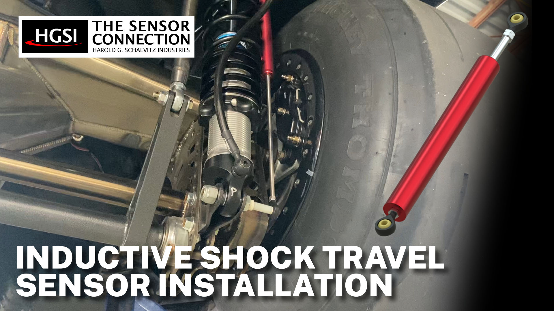 Inductive Shock Travel Sensor Installation Video Thumbnail
