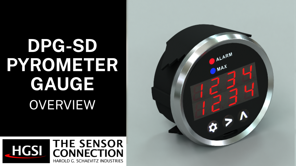 Overview of DPG-SD Series Digital Pyrometer Gauge Video Thumbnail