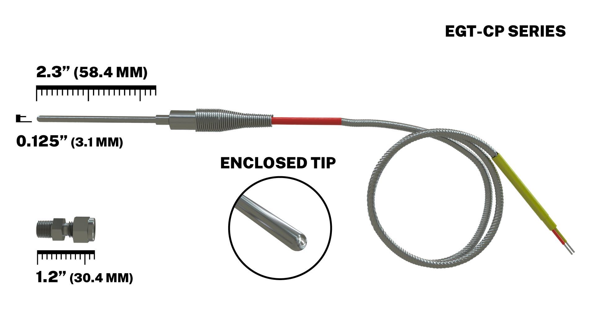 Engine Rtd Air Fuel Ratio Gauge Kit Temperature Probe PT100 RTD Sensor For Engine ...