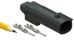 Automotive Type K Thermocouple Connector Male Plug